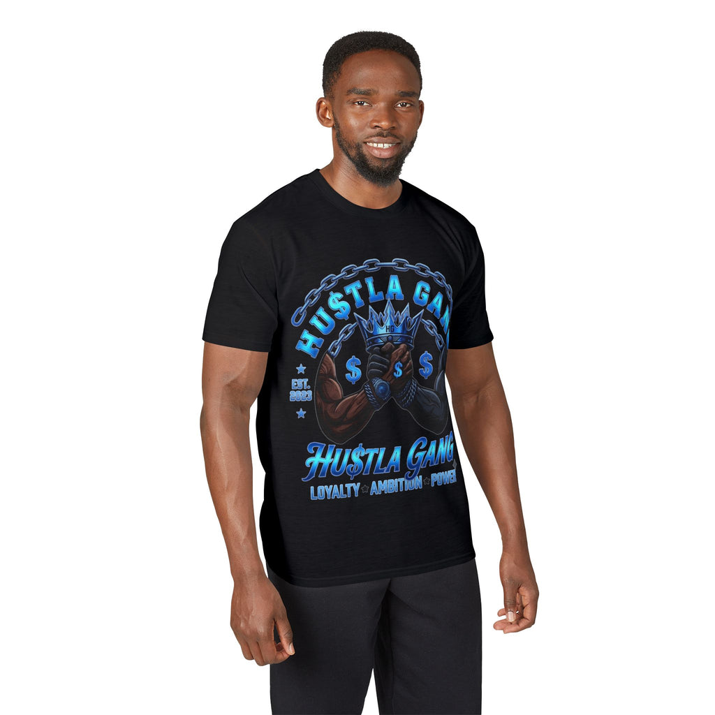 Hustla Gang Performance T-Shirt — Loyalty Ambition Power Graphic Tee