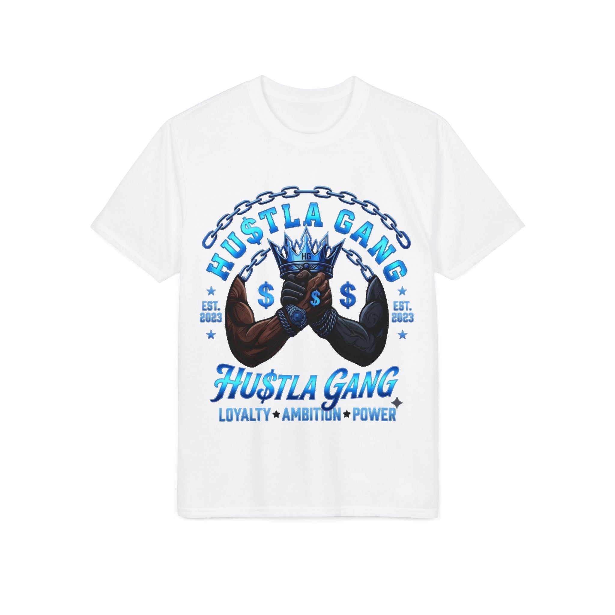 Hustla Gang Performance T-Shirt — Loyalty Ambition Power Graphic Tee