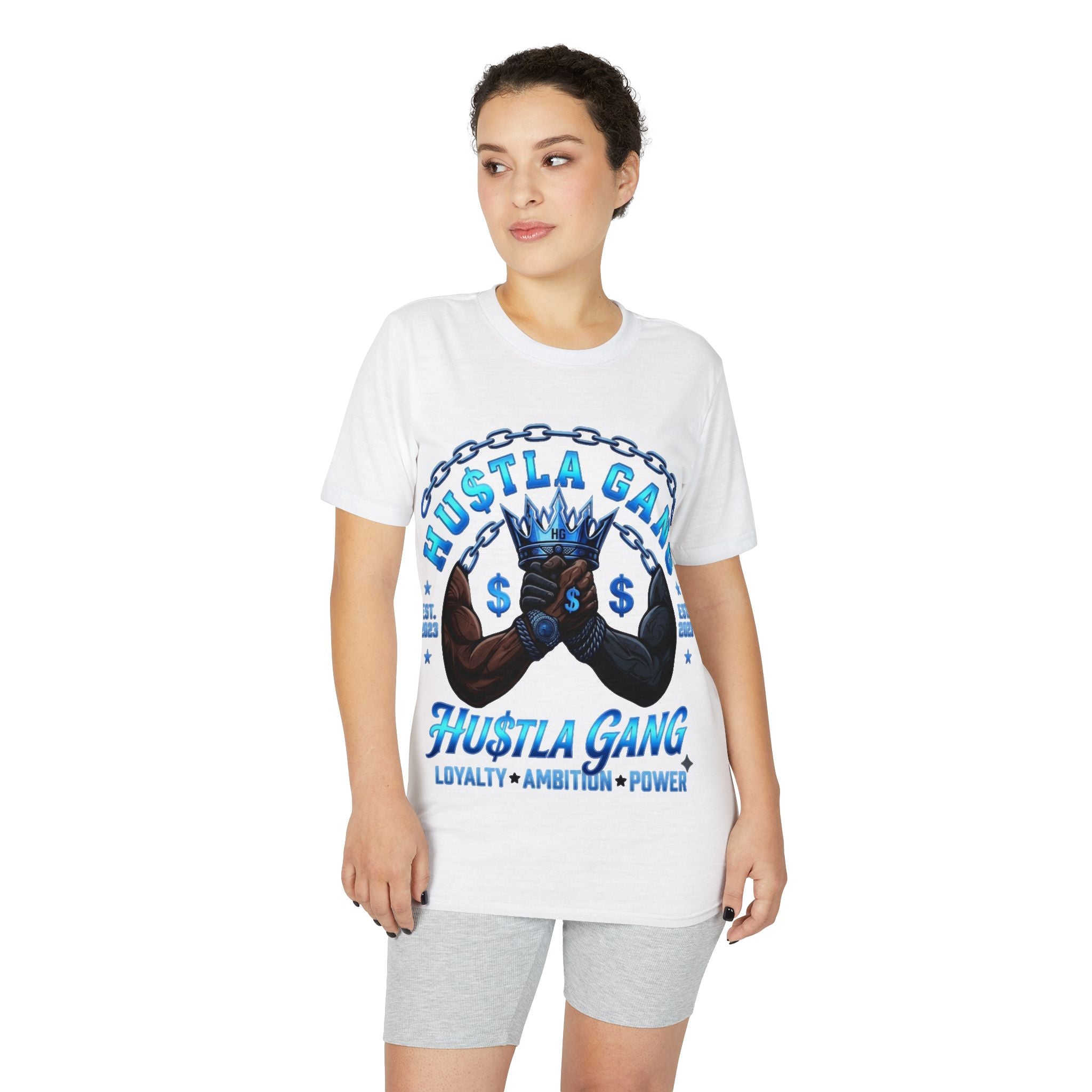 Hustla Gang Performance T-Shirt — Loyalty Ambition Power Graphic Tee