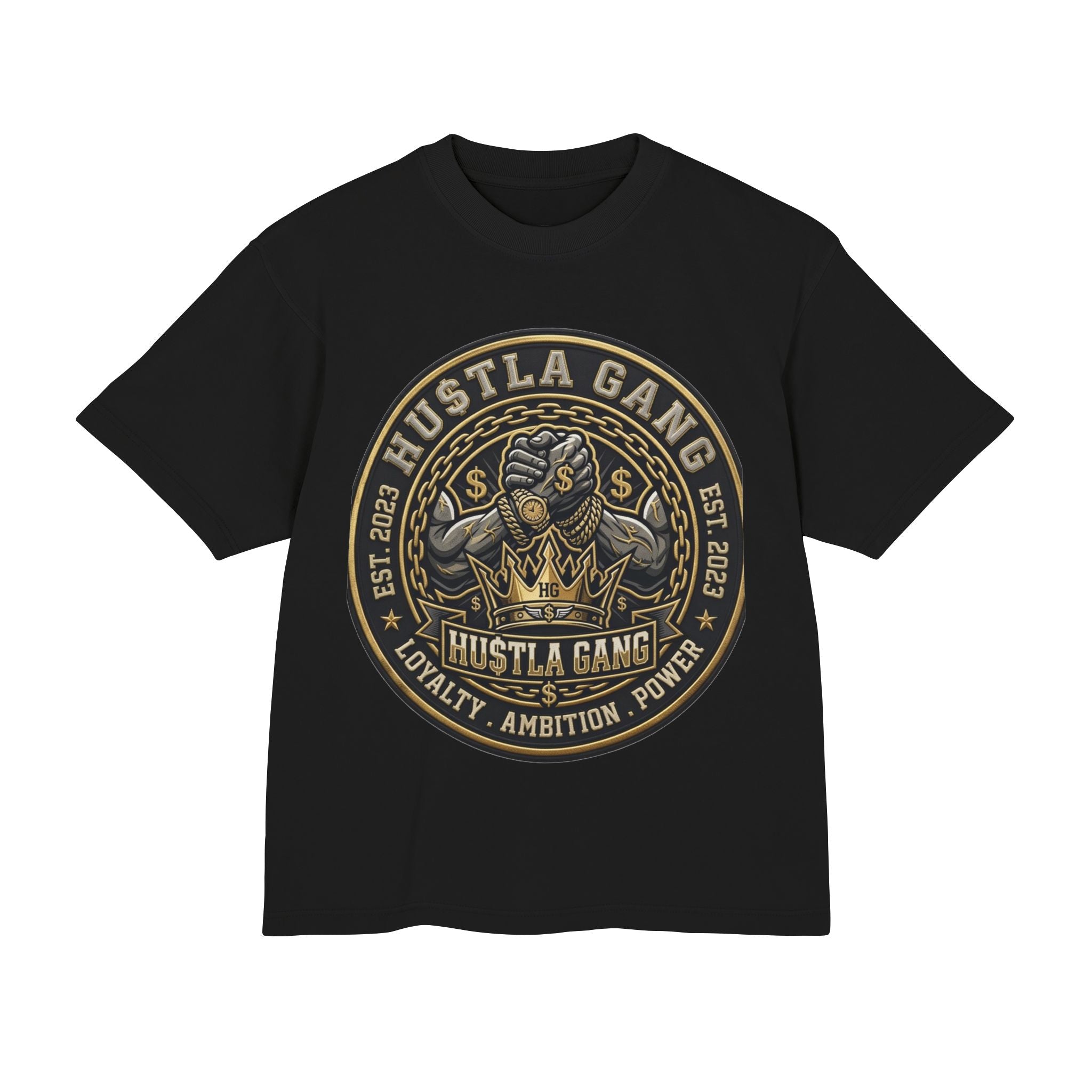 Hustla Gang Tee — Loyalty • Ambition • Power Graphic T-Shirt