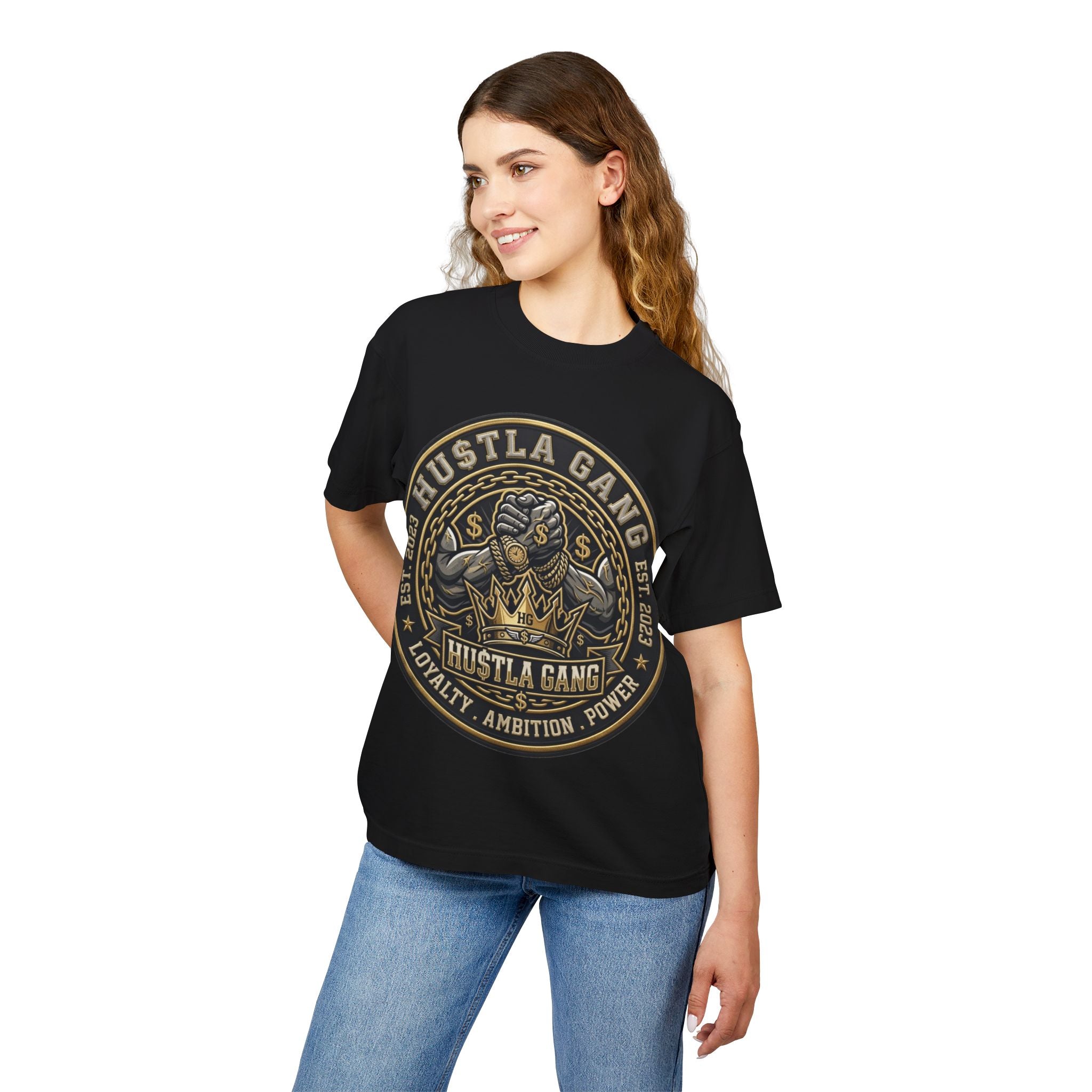Hustla Gang Tee — Loyalty • Ambition • Power Graphic T-Shirt