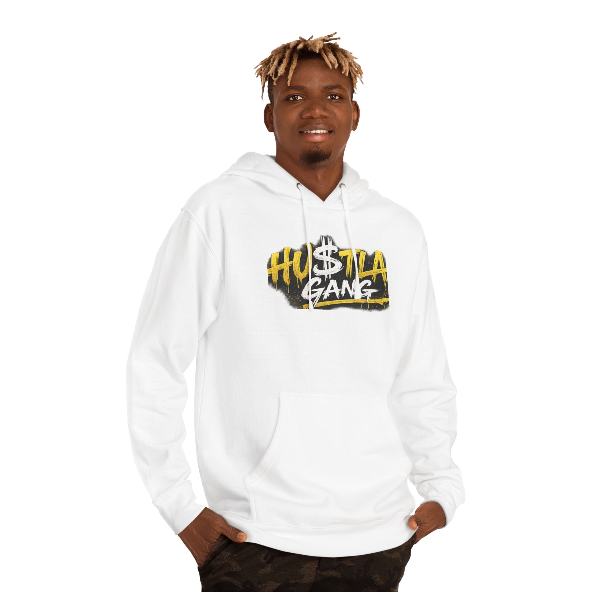 Hustla Gang Hoodie – Streetwear Graphic Pullover