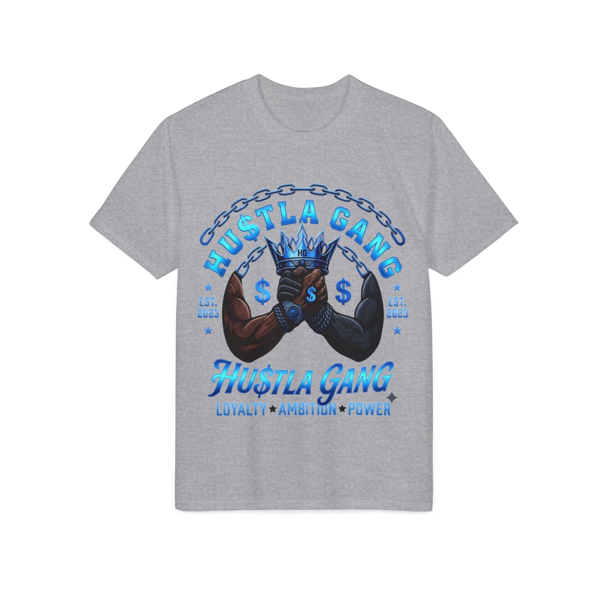 Hustla Gang Performance T-Shirt — Loyalty Ambition Power Graphic Tee